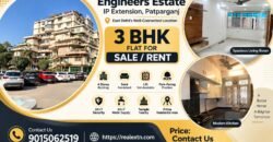 3 Bedroom Flat for Sale, Engineers Estate, IP Extension Delhi