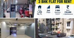 Rental Flat 3 BHK in Shikha Apartment, IP Extension