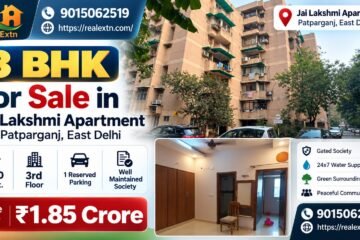 3 BHK for Sale in Jai Lakshmi Apartment, Patparganj