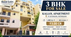 3 BHK for Sale in Kallol Apartment, IP Extension, Patparganj