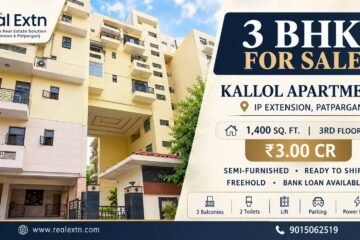 3 BHK for Sale in Kallol Apartment, IP Extension, Patparganj