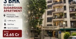 3 BHK for Sale in Sudarshan Apartment, IP Extension, Patparganj
