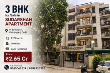 3 BHK for Sale in Sudarshan Apartment, IP Extension, Patparganj
