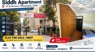 3 BHK Flat for Sale in Siddh Apartment, IP Extension, Patparganj