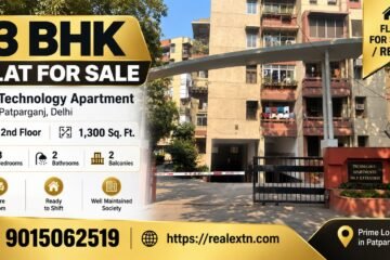 Spacious 3 BHK for Sale in Technology Apartment, Patparganj
