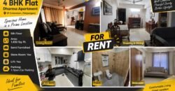 4 BHK Flat for Rent in Dharma Apartment IP Extension, Patparganj