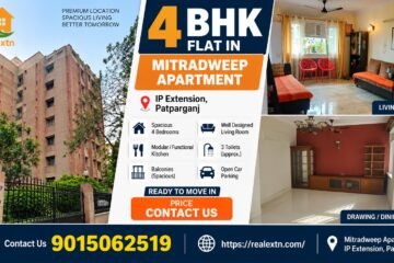 4 BHK for Sale in Mitradweep Apartments, IP Extension, Patparganj