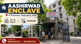 3 BHK Flat for Rent Aashirwad Enclave, IP Extension, Delhi