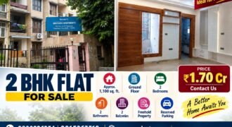 2 BHK Flat 1100 sqft for Sale in Brothers Apartment, IP Extension,