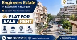 3 BHK Flat for Rent in Engineers Estate, IP Extension, Patparganj