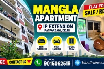 2 BHK Flat for Rent in Mangla Apartment, IP Extension