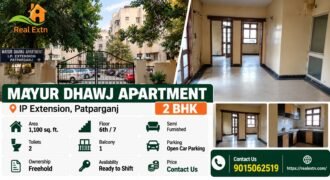 2 BHK for Sale in Mayur Dhwaj Apartment, IP Extension