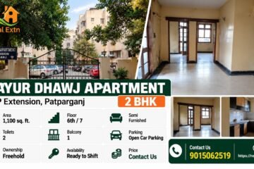 2 BHK for Sale in Mayur Dhwaj Apartment, IP Extension