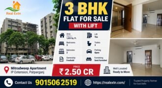 Mitradweep Apartment, 3 BHK for Sale in IP Extension, Patparganj