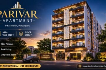 3 BHK for Rent 1650 sqft in Parivar Apartment, IP Extension