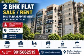 2 BHK Flat for Sale in Sita Ram Apartment, IP Extension, Delhi