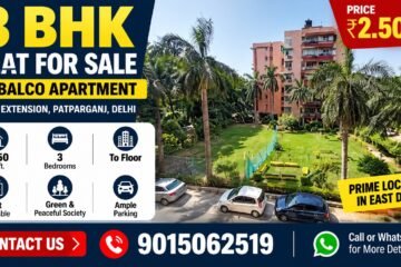 Spacious 3 BHK for Sale in Balco Apartment, IP Extension