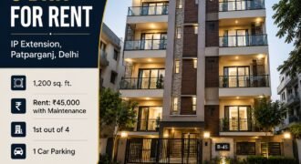 Sudarshan Apartment, 3 BHK for Rent in IP Extension, Patparganj