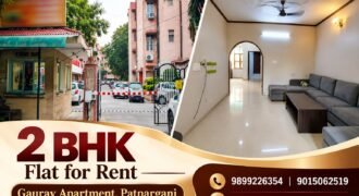 2 BHK Flat for Rent in Gaurav Apartment, Patparganj