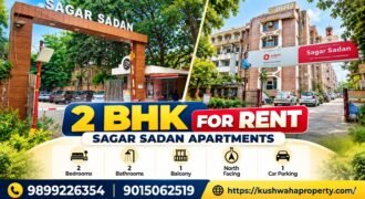 2 BHK Rental Flat in Sagar Sadan Apartments, IP Extension, Delhi