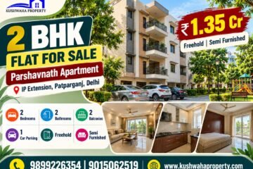 2 BHK for Sale in Parshavnath Apartment, IP Extension, Delhi