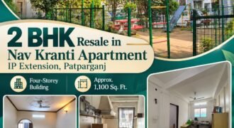 2 BHK Resale in Nav Kranti Apartment, IP Extension, Patparganj