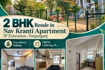 2 BHK Resale in Nav Kranti Apartment, IP Extension, Patparganj