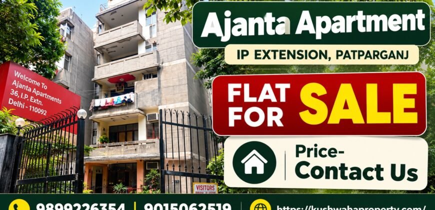 3 BHK Duplex for Sale in Ajanta Apartment, IP Extension, Patparganj
