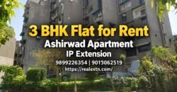 3 BHK Duplex Flat for Rent in Ashirwad Apartment, IP Extension, Delhi