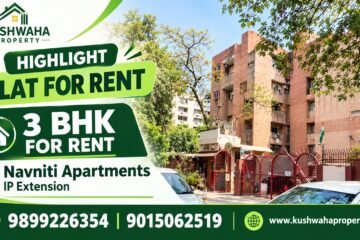 3 BHK Flat for Rent in Navniti Apartments, IP Extension, Patparganj