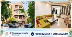 3 BHK Flat for Rent in Press Apartments, IP Extension, Delhi