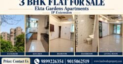 3 BHK Flat for Sale in Ekta Gardens Apartments, New Delhi