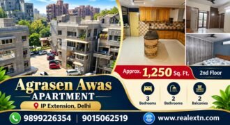 3 BHK for Rent, 1250 sqft in Agrasen Awas Apartment in IP Extension
