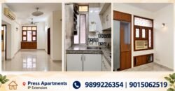 3 BHK Flat – 1200 Sq Ft, Press Apartments IP Extension, Patparganj