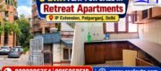 3 BHK Flat for Sale in Retreat Apartments, IP Extension, Patparganj