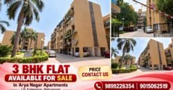3 BHK flat for sale in Arya Nagar Apartments, IP Extension, Patparganj