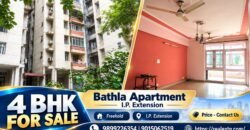 4 BHK Flat for Sale, Bathla Apartment, IP Extension, Delhi