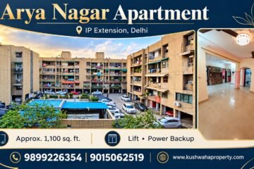 Rental Flat 2 BHK in Arya Nagar Apartment, IP Extension, Delhi