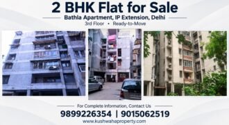 2 BHK flat for sale in Bathla Apartment, IP Extension, Delhi