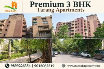 Premium 3 BHK Flat for Sale in Tarang Apartments, IP Extension